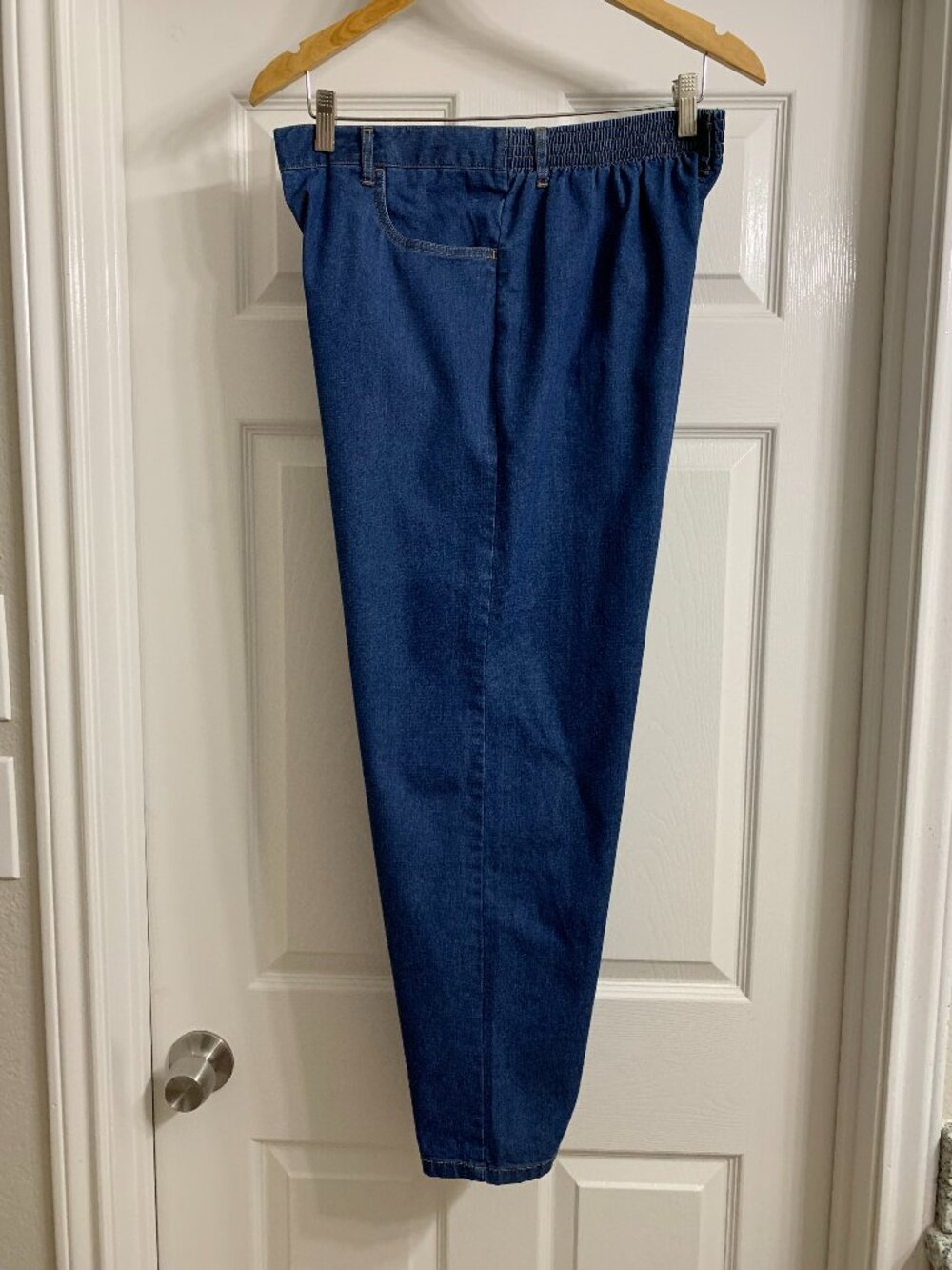 BonWorth Brand Women's Blue Denim Jeans, Size Petite Small